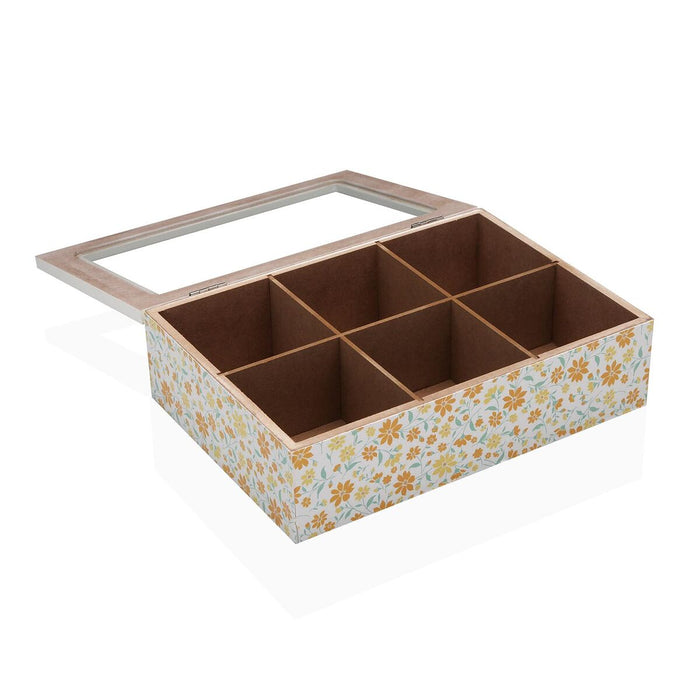 Кутия за бижута Versa Дървен 17 x 7 x 24 cm
