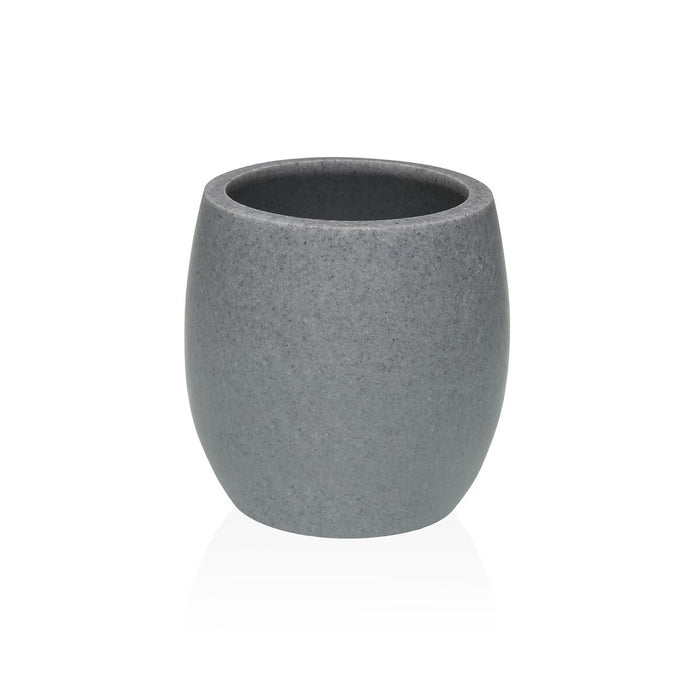 Поставка за четка за зъби Versa Luvo Сив Смола 7,5 x 11,1 x 7,5 cm