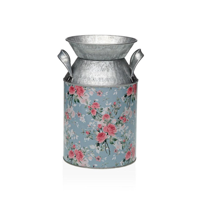 Ваза Versa Син Метал Lilled 13 x 15,5 x 21 cm
