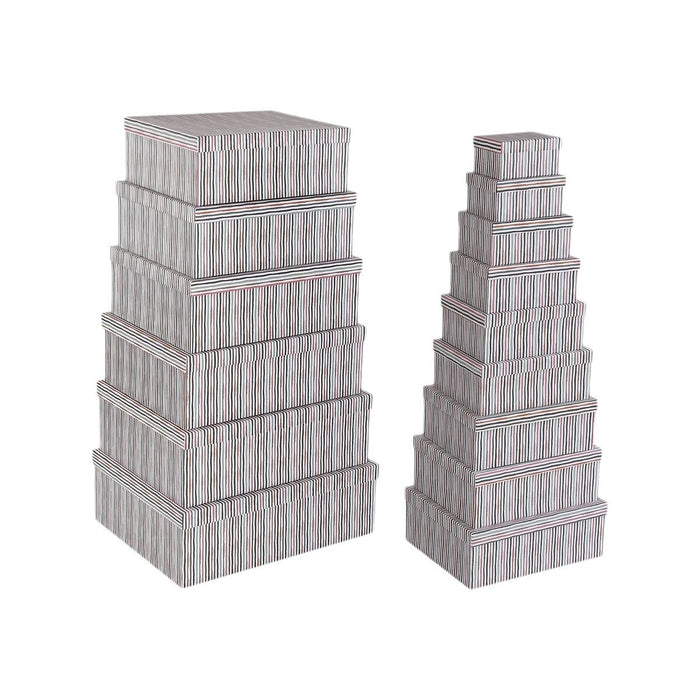 Комплект Декоративни Кутии Versa Картон (15 Части)
