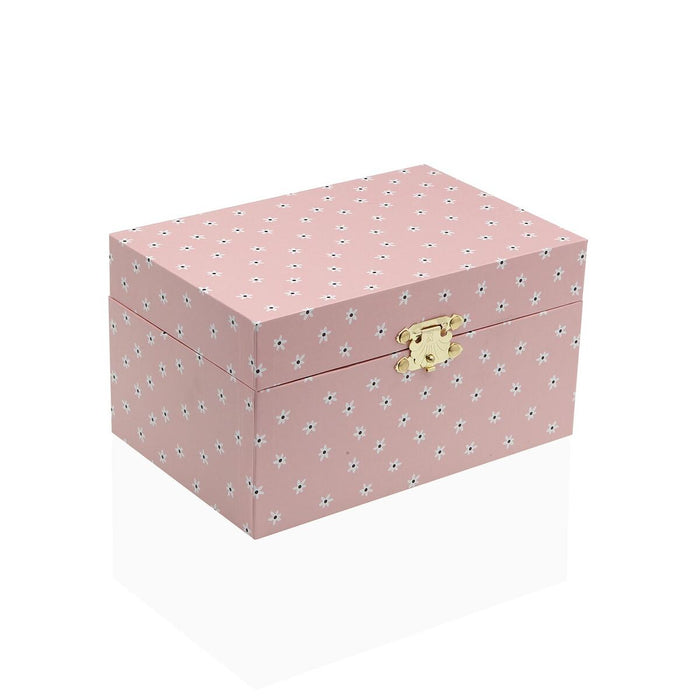Кутия за бижута Versa Дървен Дървен MDF 12 x 10 x 18 cm