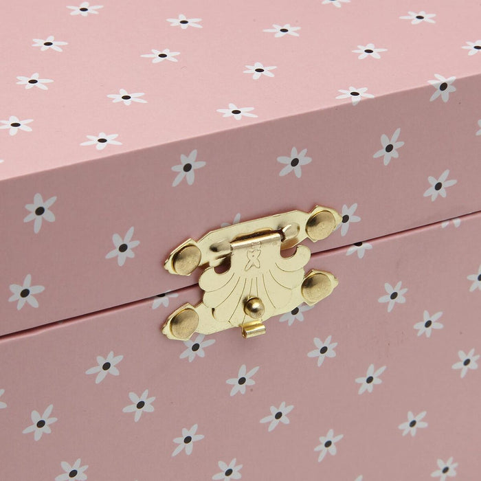 Кутия за бижута Versa Дървен Дървен MDF 12 x 10 x 18 cm