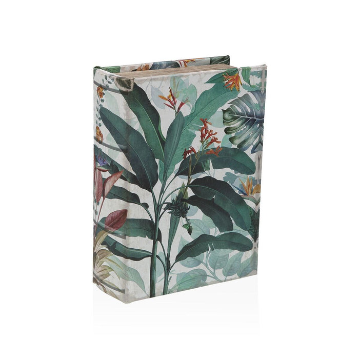 Кутия за бижута Versa Пластно Дървен MDF 7 x 22 x 16 cm Тропически