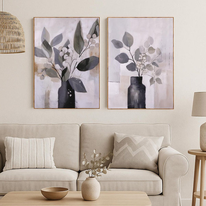 Картина Versa Пластно 2,5 X 60 X 50 CM Ваза