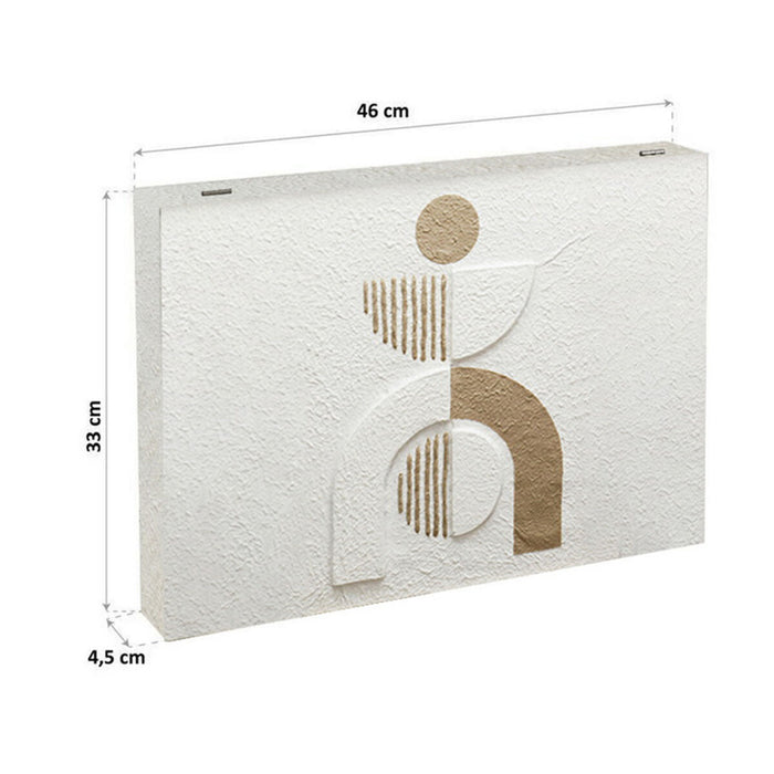 Декоративна кутия Versa хартия Дървен MDF