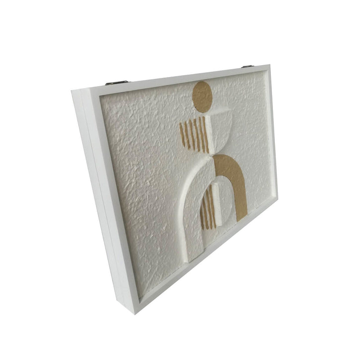 Декоративна кутия Versa хартия Дървен MDF