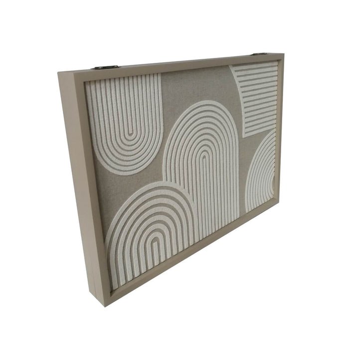 Декоративна кутия Versa хартия Дървен MDF