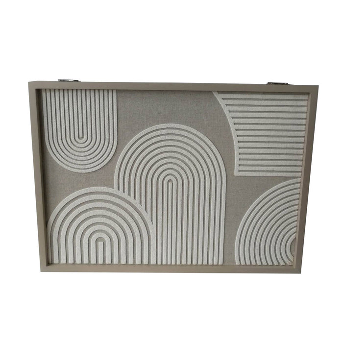 Декоративна кутия Versa хартия Дървен MDF