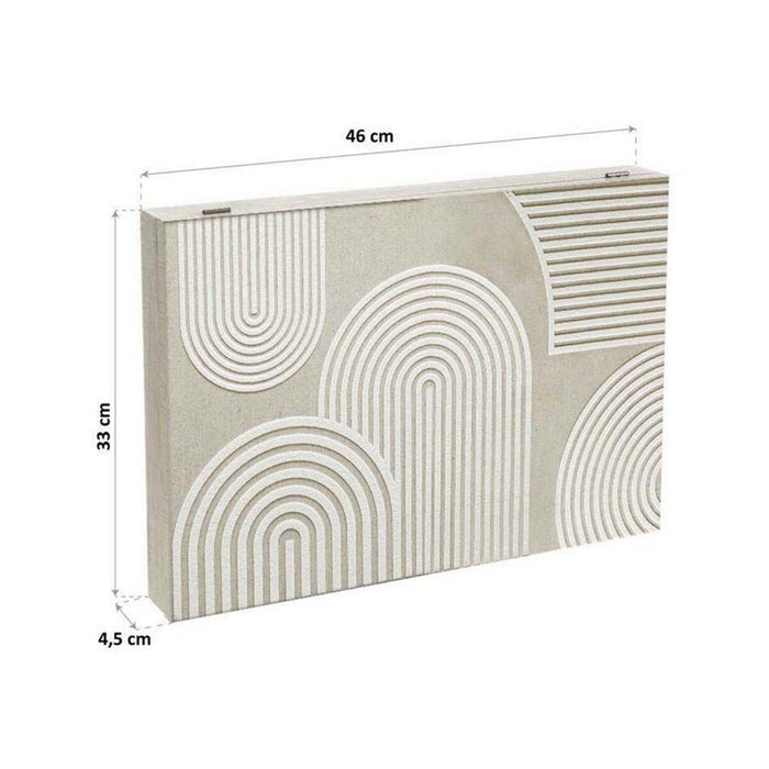 Декоративна кутия Versa хартия Дървен MDF