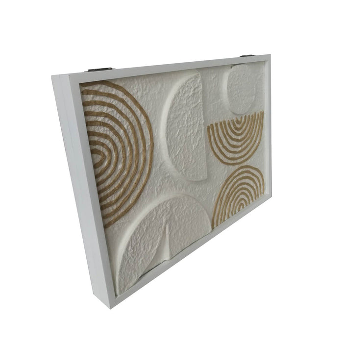 Декоративна кутия Versa хартия Дървен MDF
