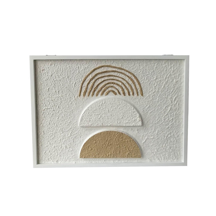 Декоративна кутия Versa хартия Дървен MDF