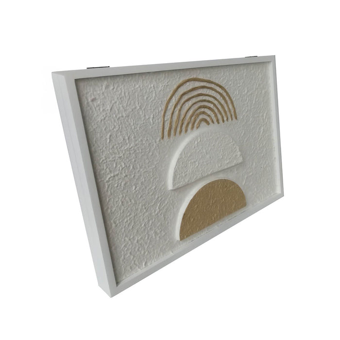 Декоративна кутия Versa хартия Дървен MDF