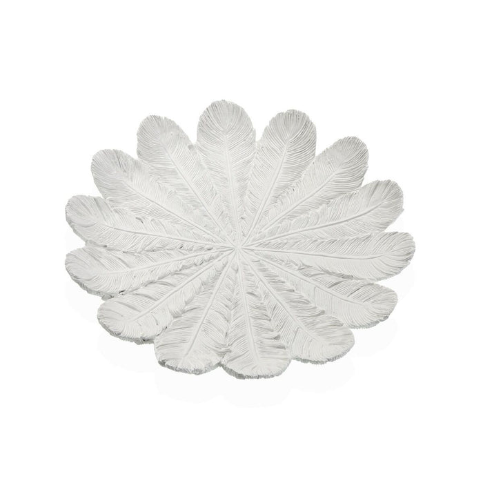 Украса за център на маса Versa Бял Смола 2,3 X 24,2 X 30 CM Цвете