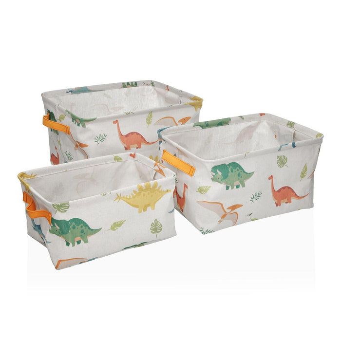 Многофункционална Кошница Versa Текстил 22 x 12 x 10 cm 18 x 14 x 28 cm 25 x 15 x 12 cm 28 x 18 x 14 cm