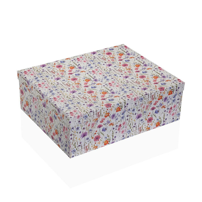 Комплект Декоративни Кутии Versa Картон Lilled (15 Части)