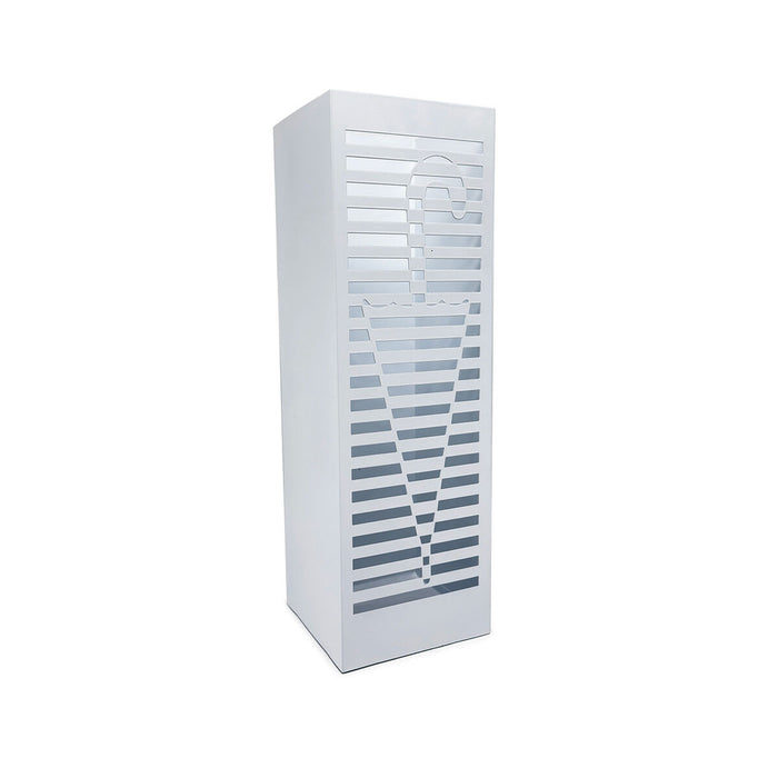 поставка за чадъри Versa Lugano Бял 15,5 x 49 x 15,5 cm