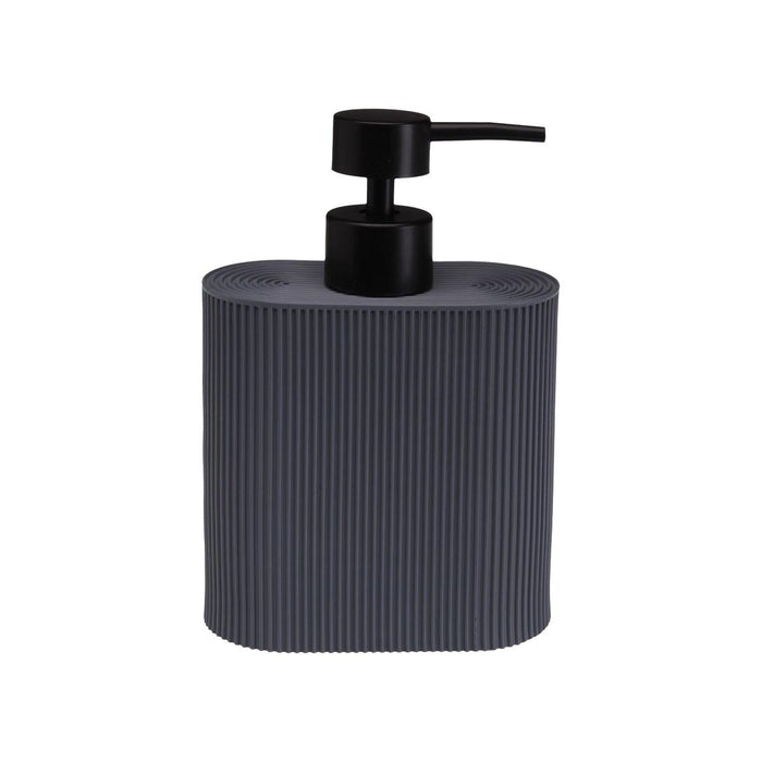 Дозатор за Сапун Versa Сив Смола ABS 5,5 X 17 X 11 CM