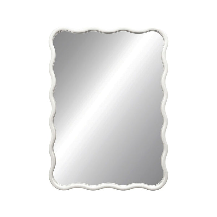 Стенно огледало Versa Бял 2,2 X 73 X 53 CM