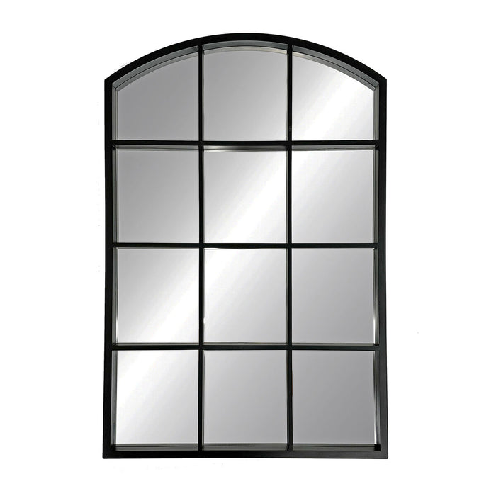 Стенно огледало Versa Черен 2,5 X 76 X 50,8 CM