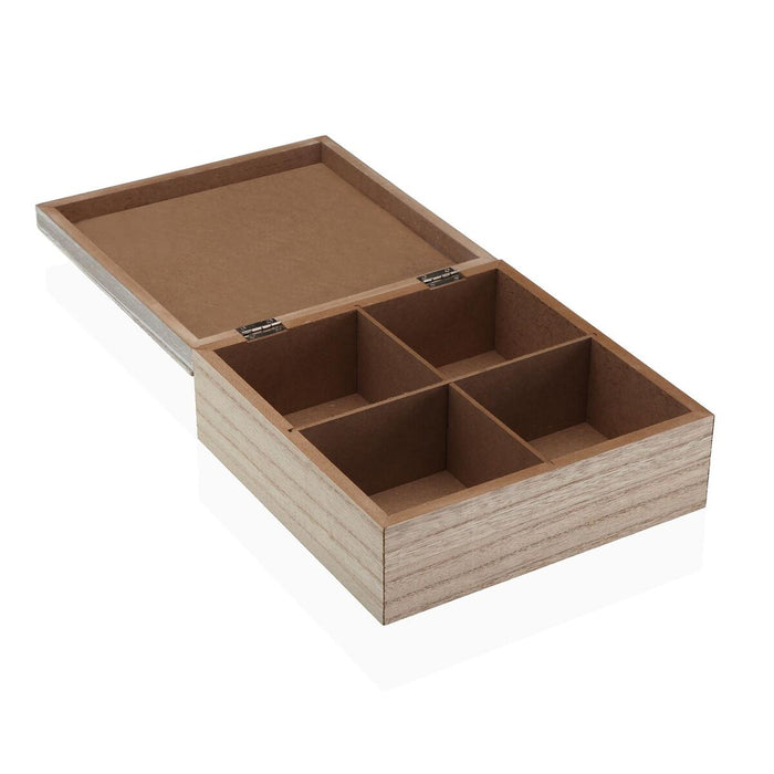 Декоративна кутия Versa Дървен MDF
