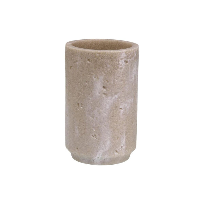 Поставка за четка за зъби Versa Бял Смола 6,9 x 10,2 x 6,9 cm