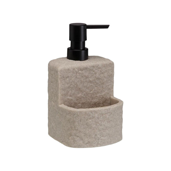 Дозатор за Сапун Versa Viti Бежов Смола Керамика 10,2 X 17,5 X 11,5 CM