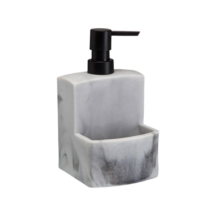 Дозатор за Сапун Versa Бял Смола Керамика 10,3 X 18,5 X 10,3 CM