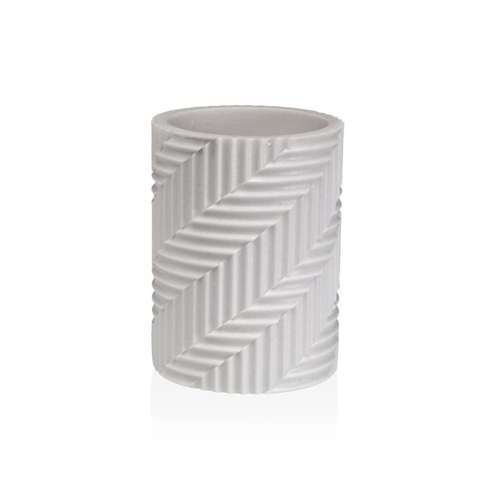 Поставка за четка за зъби Versa Rodano Смола 6,9 x 10,2 x 6,9 cm