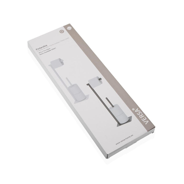 Поставка за Тоалетна Хартия Versa Черен 13 X 53 X 16,5 CM