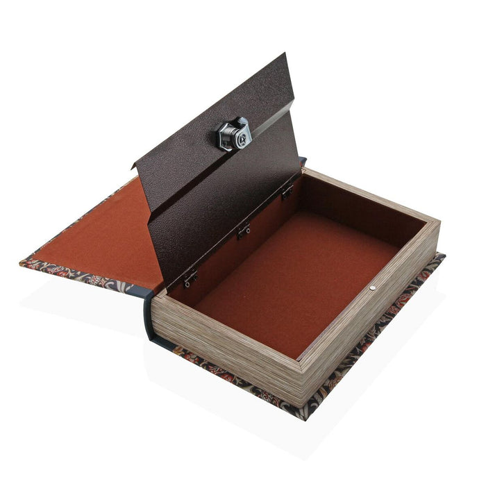 Декоративна кутия Versa Morris Пластно Дървен MDF Книга