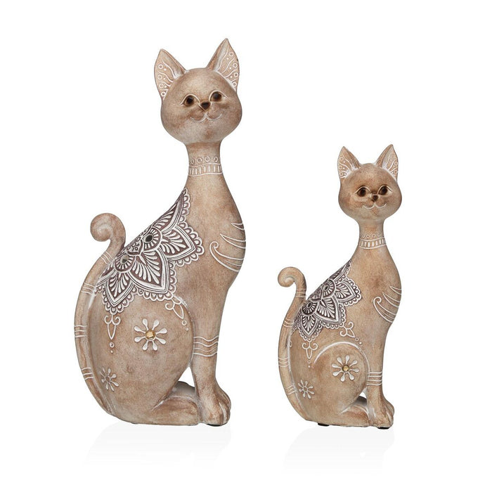 Декоративна фигурка Versa Котка 7,5 X 32,5 X 14,5 CM