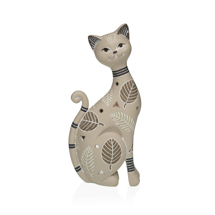 Декоративна фигурка Versa Бежов Котка 5 X 22,5 X 10,5 CM