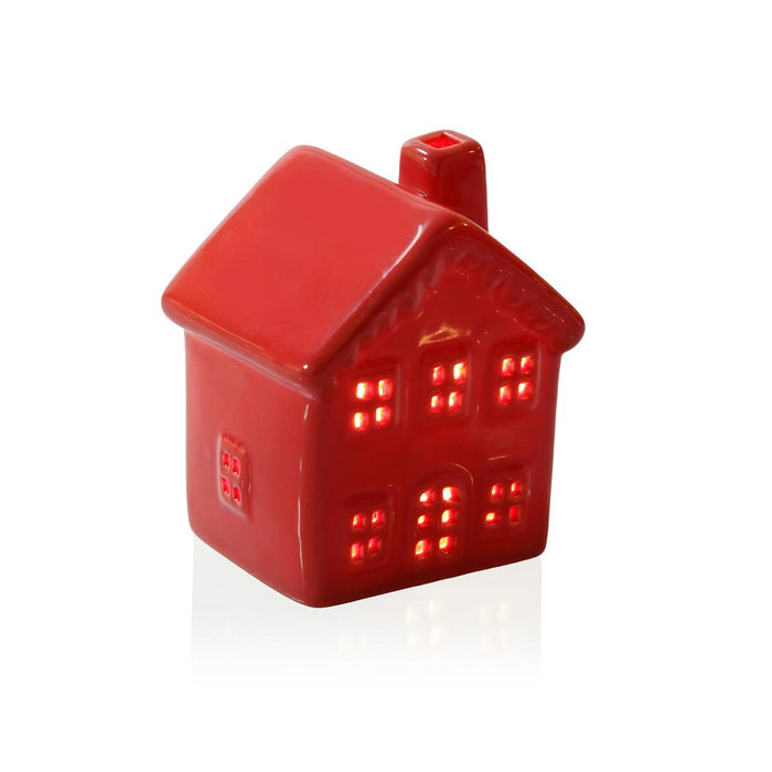 Декоративна фигурка Versa Червен Къща 5,8 X 8 X 6,7 CM Декоративна фигурка