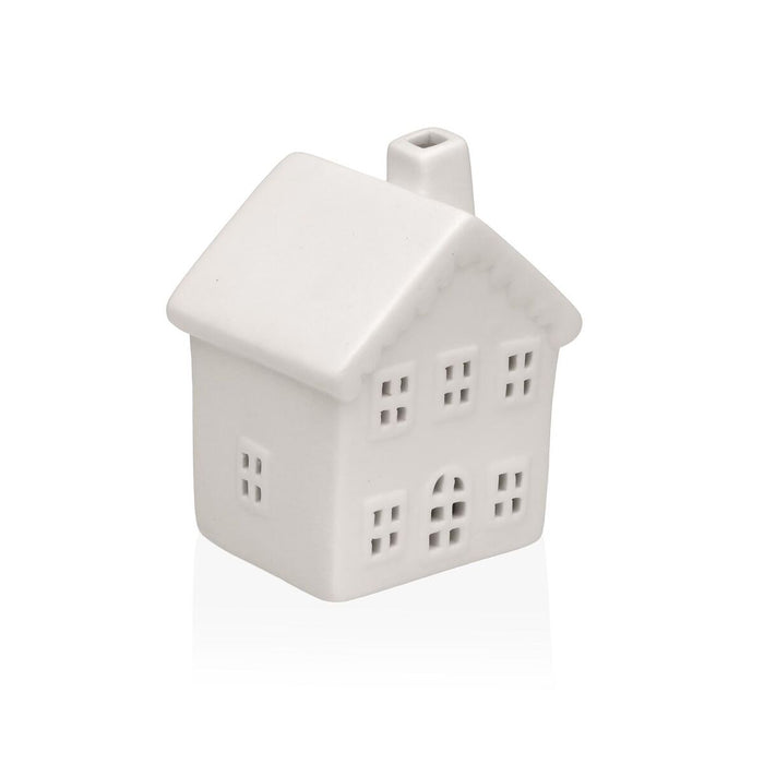 Декоративна фигурка Versa Бял Къща 5,8 X 8 X 6,7 CM Декоративна фигурка