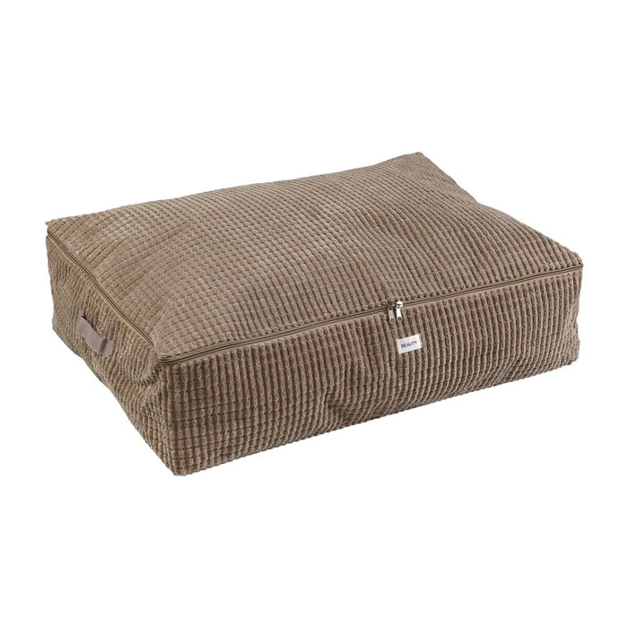 Кутия за Съхранение Versa Corduroy 50 x 20 x 70 cm Каки