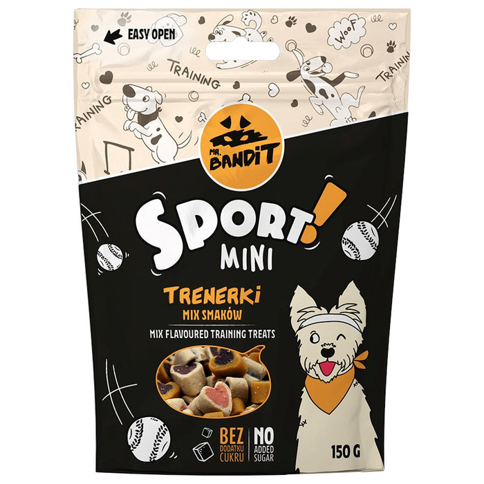MR. BANDIT Sport Mini Trainers Mix of Flavors - dog treat - 150 g