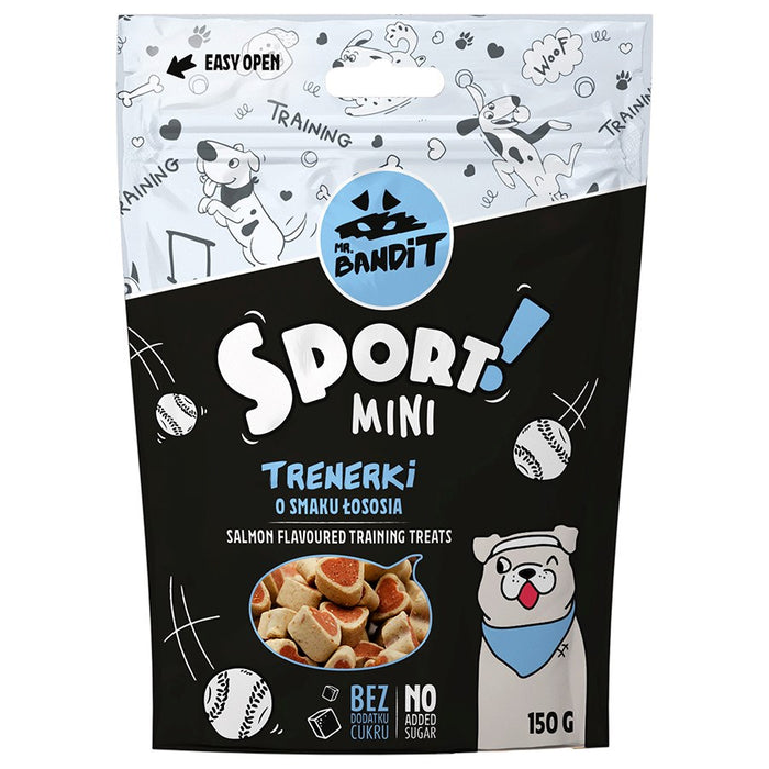 ПОО ЕКСПЕРТ MR. BANDIT Sport Mini Trainers Salmon - лакомство за кучета - 150гр