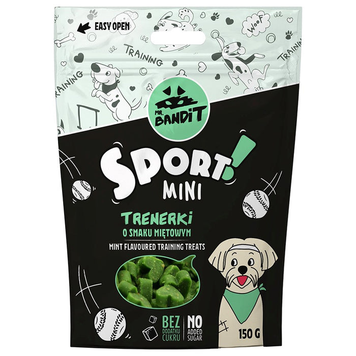 MR. BANDIT Sport Mini Trainers Mint - dog treat - 150 g