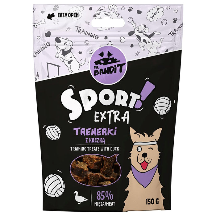 MR. BANDIT Sport Extra Trainers with Duck - dog treat - 150 g