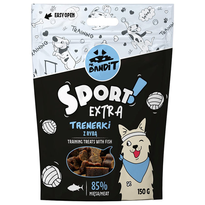 MR. BANDIT Sport Extra Trainers with fish - dog treat - 150 g