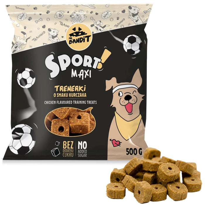 MR. BANDIT Sport Maxi Trainers with chicken flavour - dog treat - 500 g