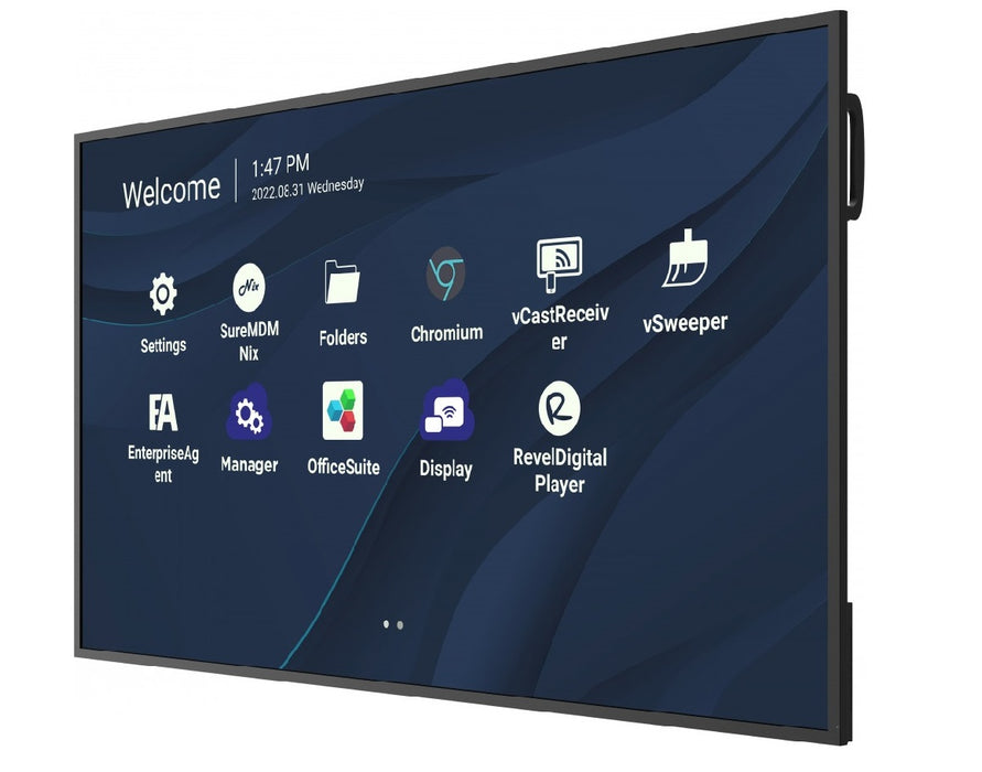 VIEWSONIC CDE5530 55 инча 3840x2160 450 нита 1200:1 HDMI вход x 2 USB-C x 1 HDMI изход x 1 w/ RS232