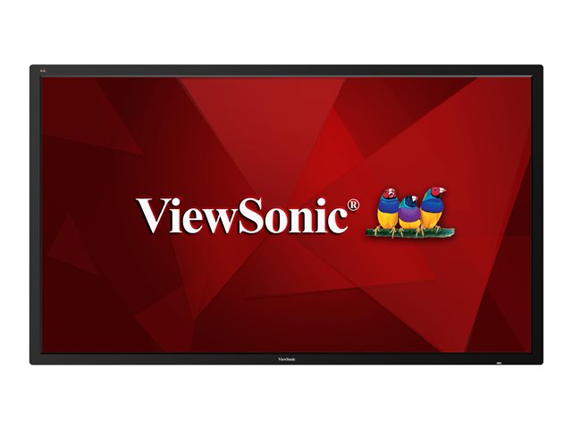 VIEWSONIC CDE8630 86-инчов LED търговски дисплей 3840x2160 500 нита 1200:1 HDMI вход x 2 USB-C x 1 HDMI изход x 1 w/ RS232