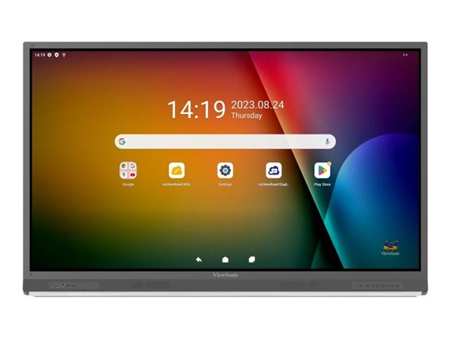 VIEWSONIC IFP6552-2F IFP 65 инча 3840x2160 40 многоточков докосване 7H 400 nits 8GB RAM/64GB съхранение