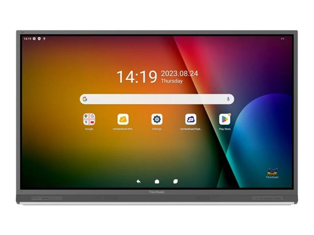 VIEWSONIC IFP7552-2F IFP 75 инча 3840x2160 40 многоточков докосване 7H 400 nits 8GB RAM/64GB съхранение