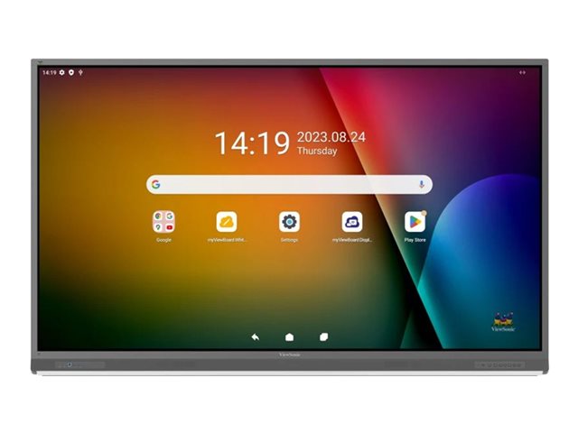 VIEWSONIC IFP8652-2F IFP 86 инча 3840x2160 40 многоточков докосване 7H 400 nits 8GB RAM/64GB съхранение
