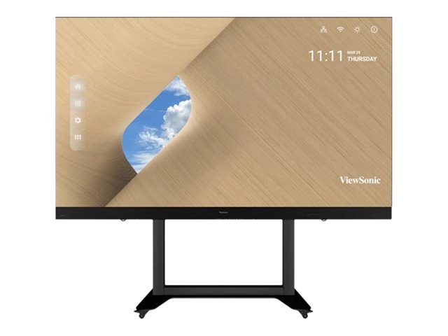 VIEWSONIC LDS135-151 135 инча 1920x1080 35 mm дебелина Android 8.0 100-600 nits Пълна предна поддръжка ViewBoard Cast