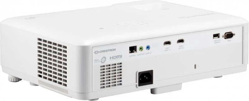 VIEWSONIC LS610WH Beamer WXGA 3000000:1 контрастен LED източник на светлина TR1.37-1.64 1.2x увеличение HDMI x2 10W SPK HV keystone LAN контрол