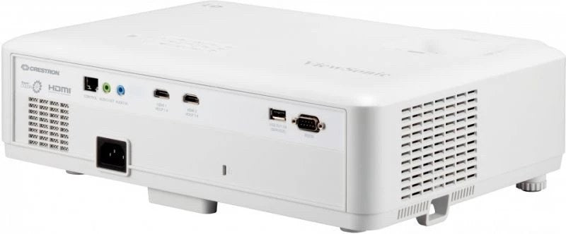 VIEWSONIC LS610WH Beamer WXGA 3000000:1 контрастен LED източник на светлина TR1.37-1.64 1.2x увеличение HDMI x2 10W SPK HV keystone LAN контрол