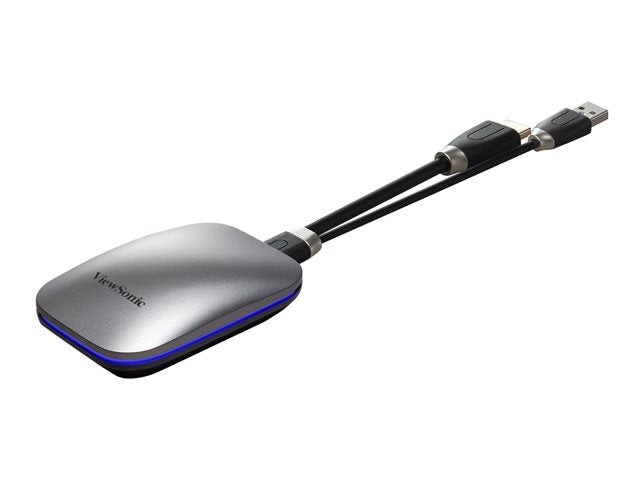 VIEWSONIC VB-WPS-003 Бутон за безжична презентация работи с vCastReceiver HDMI + USB тип-A 2.4G/5G двулентов черен